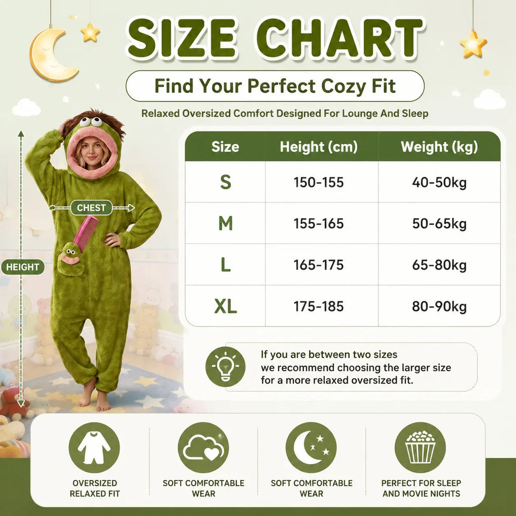 Slumblr® Cartoon Onesie Pajamas
