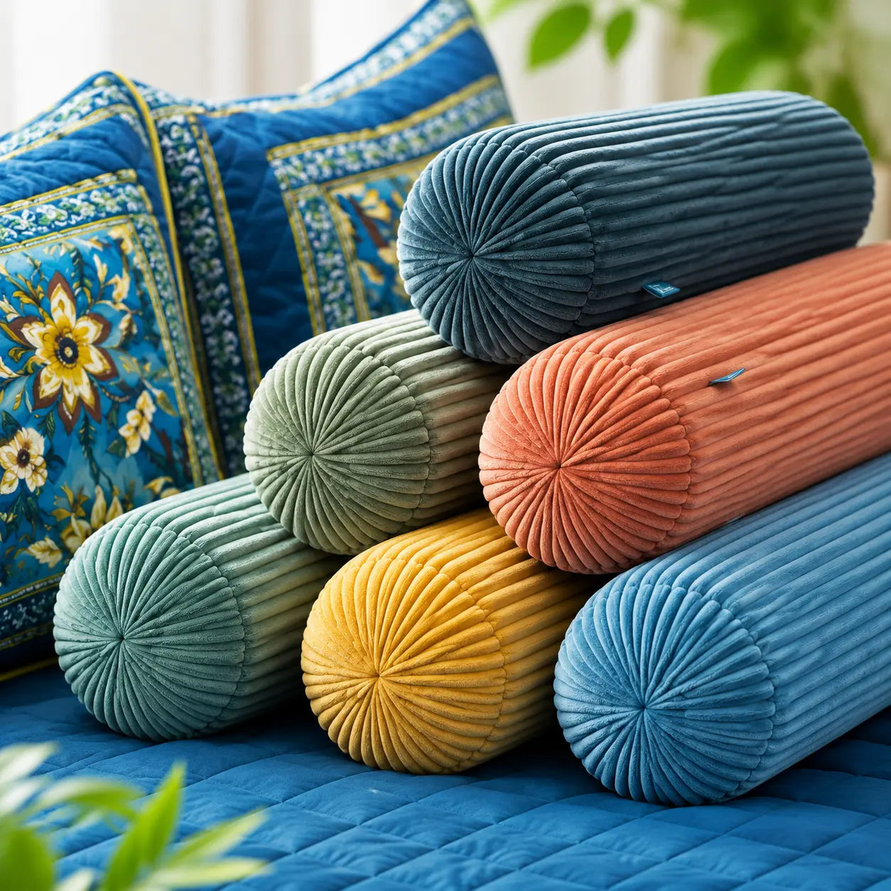 Slumblr® Knit Bolster Cushion