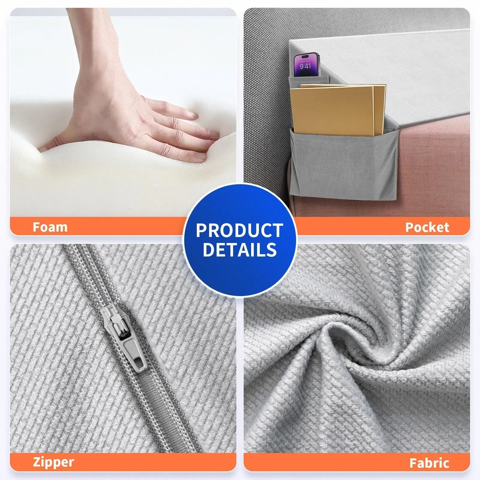 Slumblr® Bed Wedge Pillow