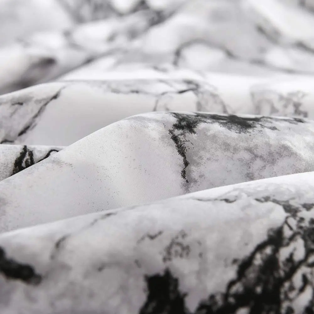 Slumblr® Marble Print Fitted Sheet