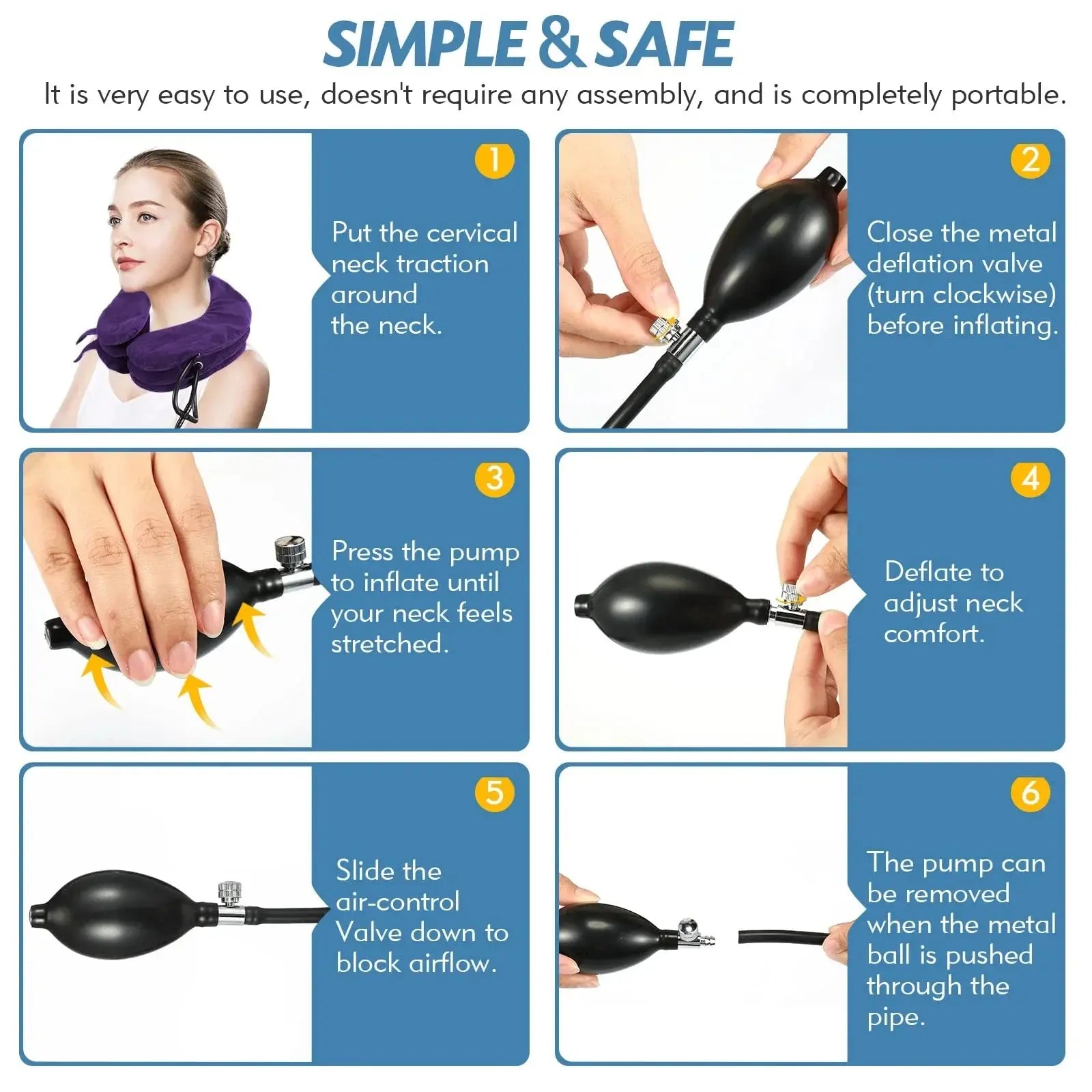 Slumblr® Traction Stretcher Device Inflatable