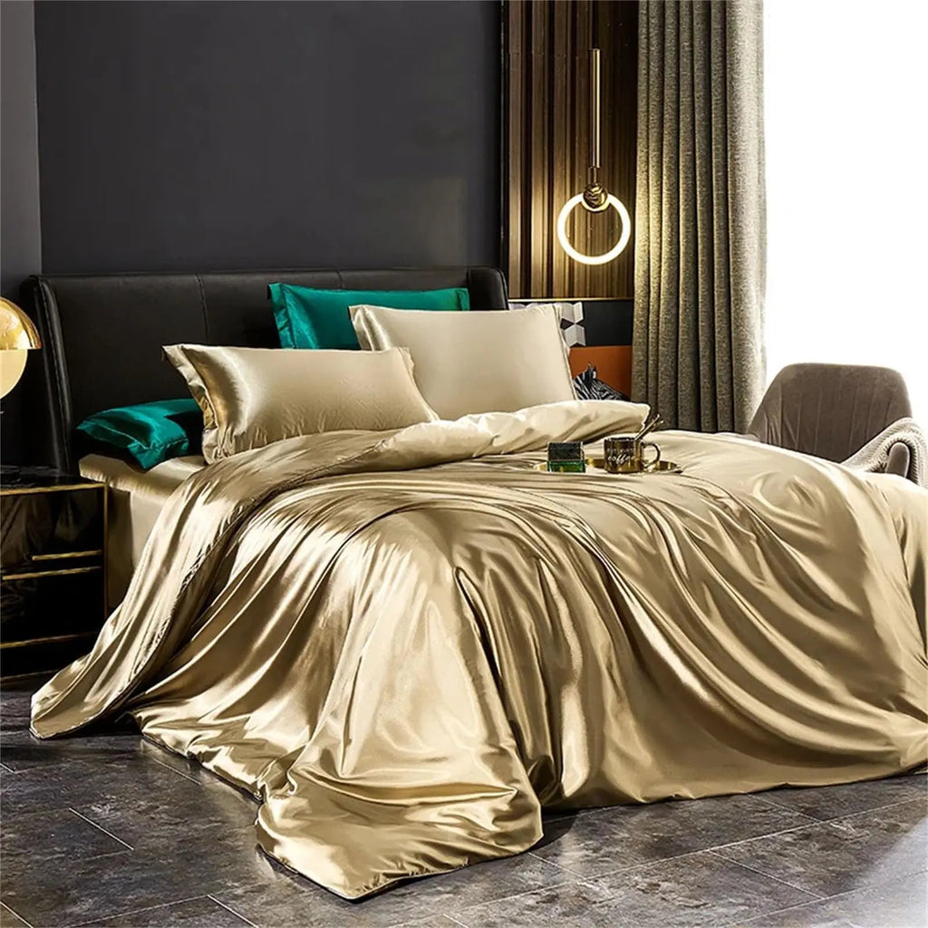 Slumblr® Luxury Mulberry Silk Bedding Set (4 Pcs)