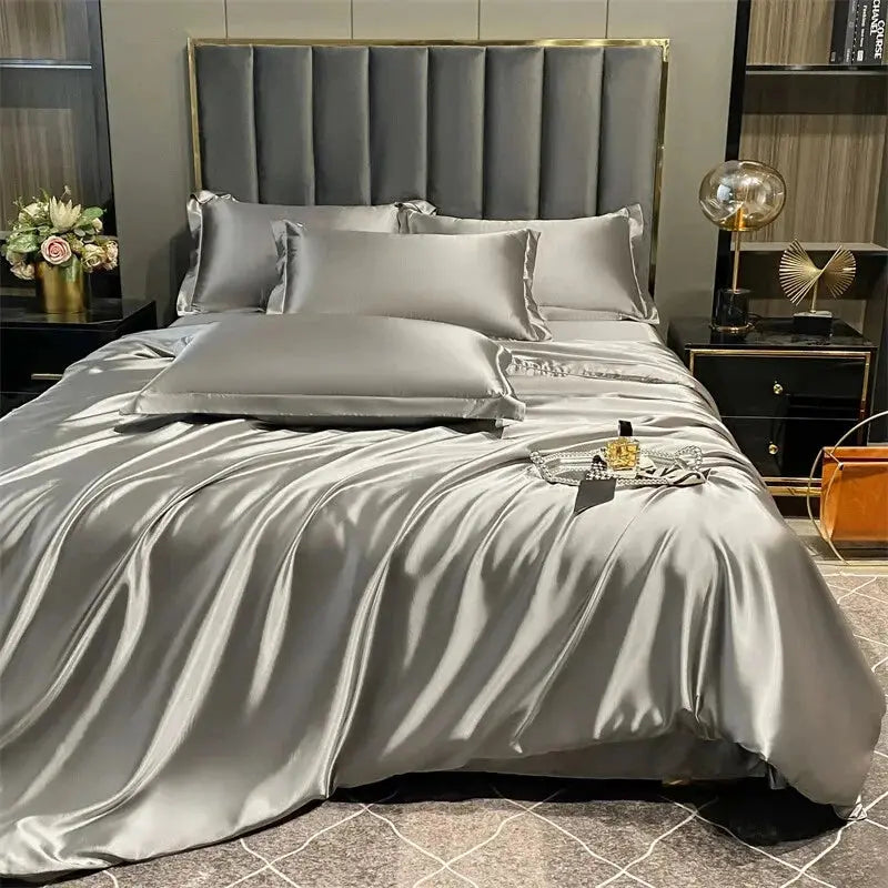 Slumblr® Luxury Mulberry Silk Bedding Set (4 Pcs)